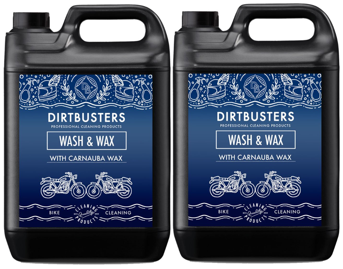 Dirtbusters Wash &amp; Wax ProfiMotorradreiniger mit