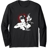 Death Note Ryuk and Light with Halo Anime Long Sleeve T-Shirt