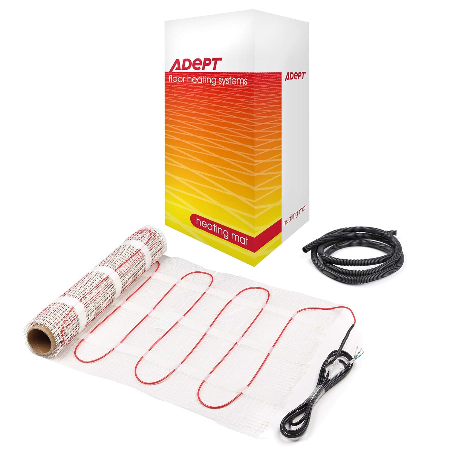 Electric Underfloor Heating Mat Kit For Tiled Stone Floors 160w M2