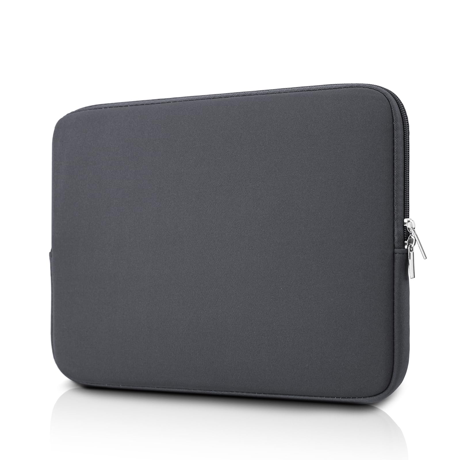 jooeer 13 Inch Laptop Sleeve Case for 13" MacBook Air Pro M2 M1 13.3" Chromebook Notebook, Soft Padded Computer Cover Protective Slim Bag for Women Men, Grey