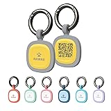 Pawaii QR Code Pet ID Tag, Silent Silicone Dog ID