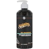 Suavecito OG Shampoo 16 oz Pump Bottle Original Scent - Gently Cleanses Hair, Hydrates and Soothes with Aloe, Works On All Hair Types and Textures - Restores Shine &amp; Luster - Sulfate Free