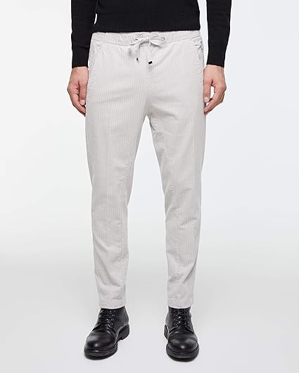 Amazon シスレー Sisley パンツ ストレッチルーズコーデュロイパンツ メンズ ライトグレー 46 国内m ロングパンツ 通販