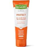 Medline Remedy Clinical Zinc Oxide Paste Skin Protectant (4 oz Tube), Vanilla Scent, Diaper Rash Cream, Incontinence Care, We