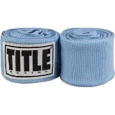 Title Boxing Elastic Mexican Hand Wrap, Columbia Blue, 180"