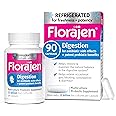 Florajen Digestion Probiotics, Gut Health Supplement with Constipation and Bloating Relief for Adults, 90 Count (Refrigerated)