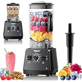 Countertop Blender, 101oz Blender Large Capacity, 2400W Smoothies Blenders | Black, Juice&amp;Grinder Jar Combo, BPA-Free, 25000 RPM Professional Blenders, Ice Crushing, Frozen Fruit