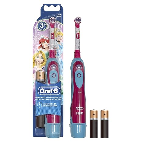 Oral-B Stages Power Kids Elektrische Kinderzahnbürste, im Disney Design, mit Batterie (sortiert)