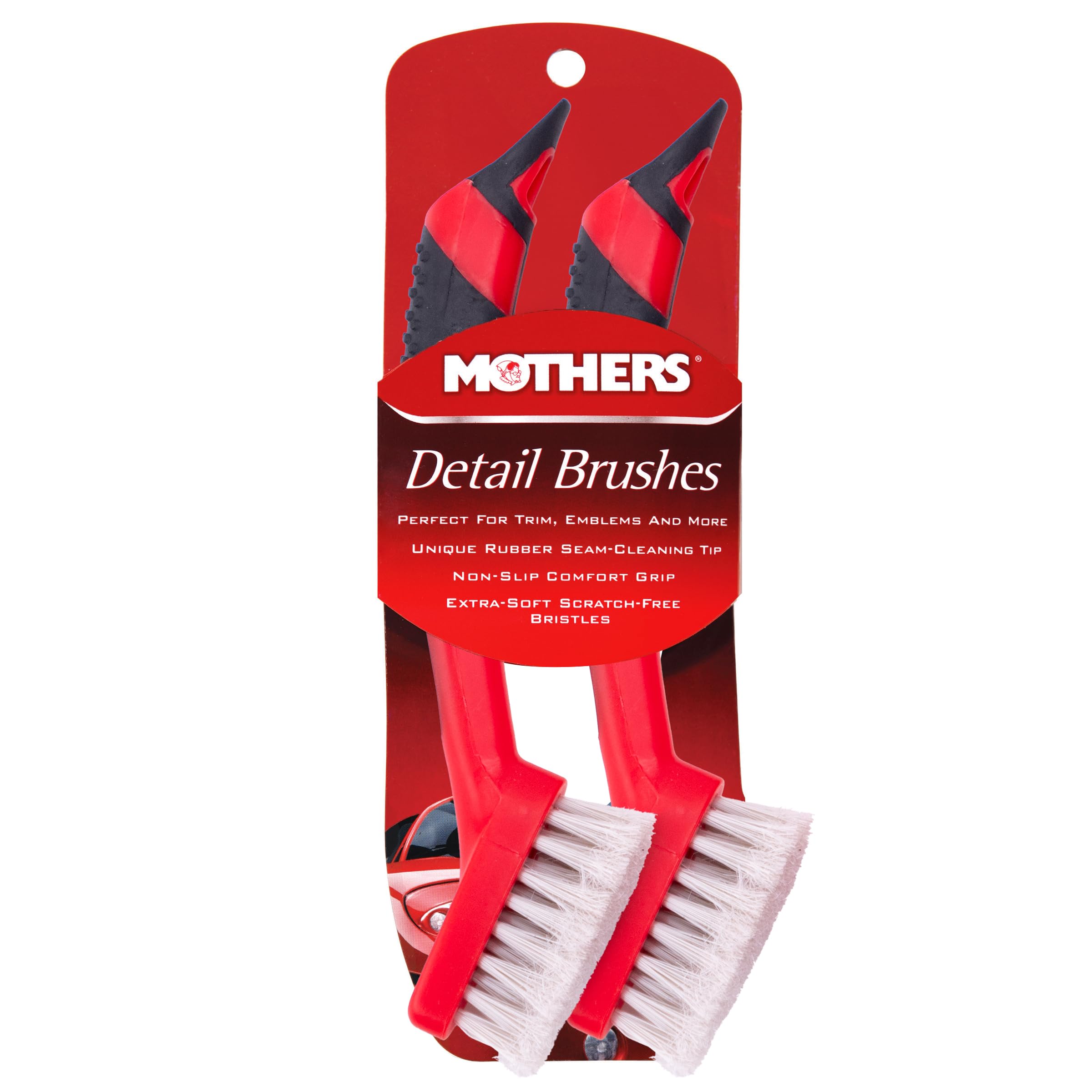 MOTHERS 156200 Detailing Brushes, Set of 2