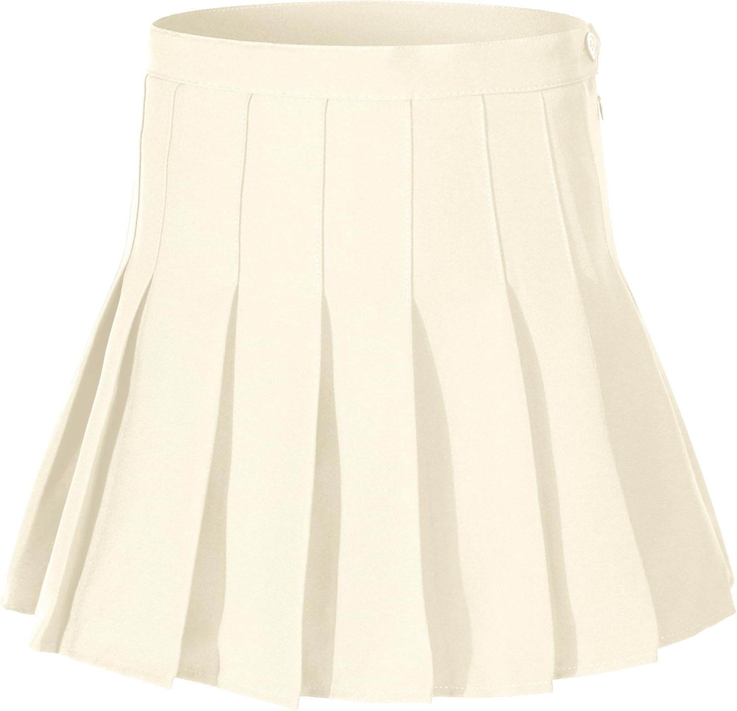 Beautifulfashionlife Women's High Waisted Pleated Solid Mini Shorts Skate Skorts : Clothing