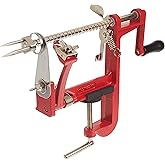 Prepworks by Progressive Apple Peeler and Corer Machine, Heavy Duty Corer Remover, Pear Slicer, Mountable on Counter or Table