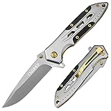 Carimee Pocket Knife 3.3”, Premium Folding EDC