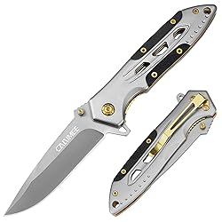 Carimee Pocket Knife 3.3”, Premium Folding EDC