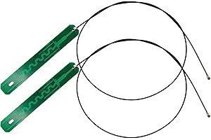 TENMORY 2 x 8dBi 2.4GHz 5.8GHz Dual Band WiFi Antenna IPEX Internal Antenna with 50cm Cable for Mini PCIe Card