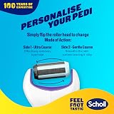 Dr. Scholl's ExpertCare 2-in-1 Electric Foot File, Dual Speed, Batteries view 5