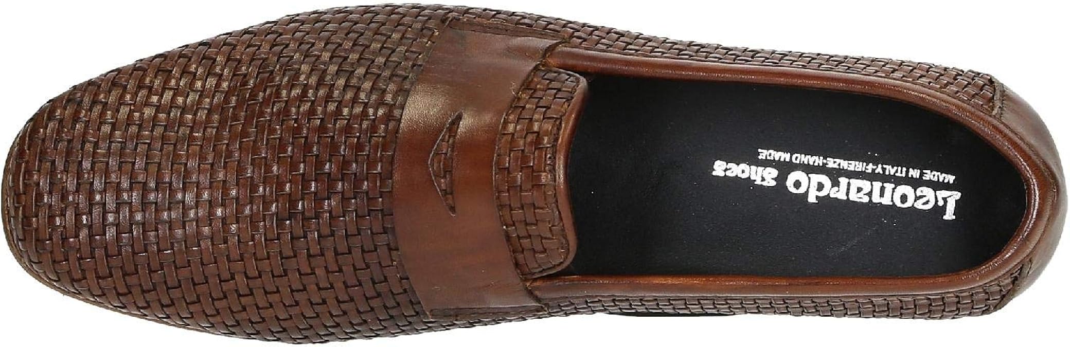 Mocassin tressé homme Clearance