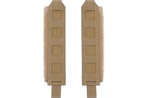 IDOGEAR SPORTS Tactical Back Panel MOLLE Zipper Kit Molle Zipper Strap with Expand Loading for Tactical Vest CPC JPC AVS