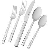 HENCKELS Madison Square 20-pc Flatware Set, 18/10 Stainless Steel