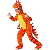 Morph - Orange Dinosaur Costume Kids, Kids Dinosaurs Halloween costumes, Toddler Dinosaur Costume