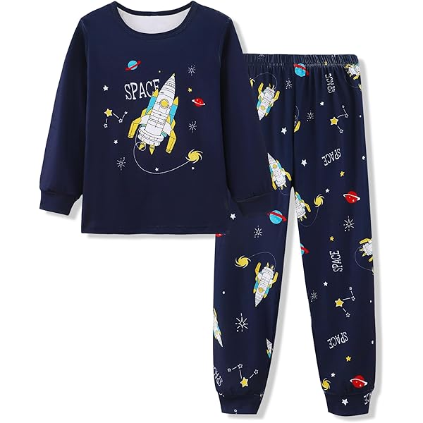Pijama De La Nasa Con Pantalón Largo Multicolor Para Bebé Niño