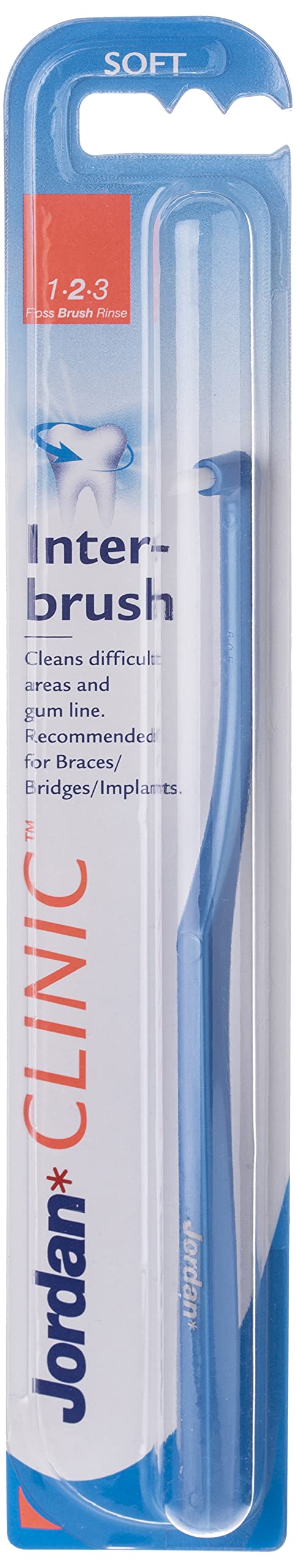 Jordan Interbrush Single Tuft Brush, Pack of 1