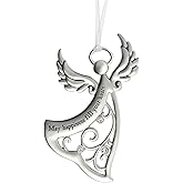 Ganz Angels By Your Side Ornament - May happiness fill your heart