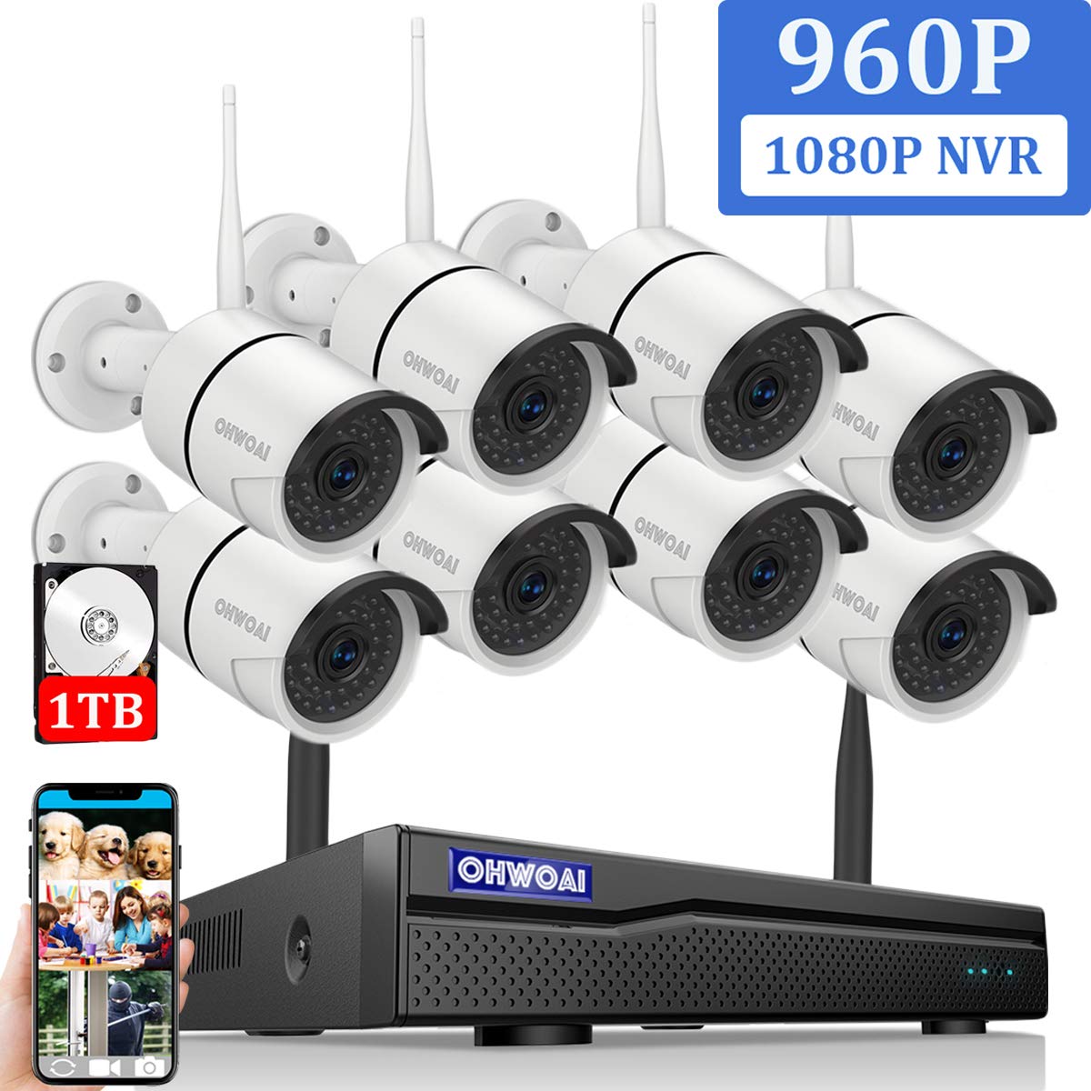 Best Home Security Wireless Camera 960P