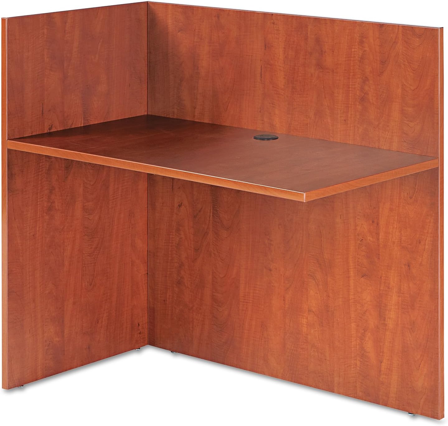 Alera VA324424MC Valencia Reversible Reception Return, 44w X 23 5/8d X 41 1/2h, Med Cherry