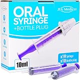 JFA Medical 10ml Oral Medicine Syringe and Bottle Plug Box of 10 view 1