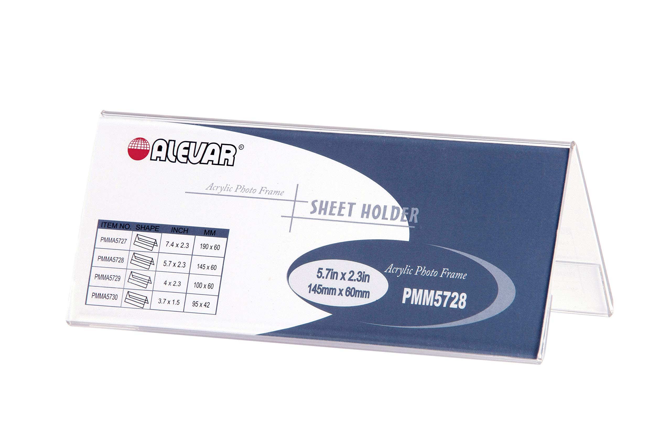 Alevar PMMA5728 Double Acrylic Multi-Purpose Sign