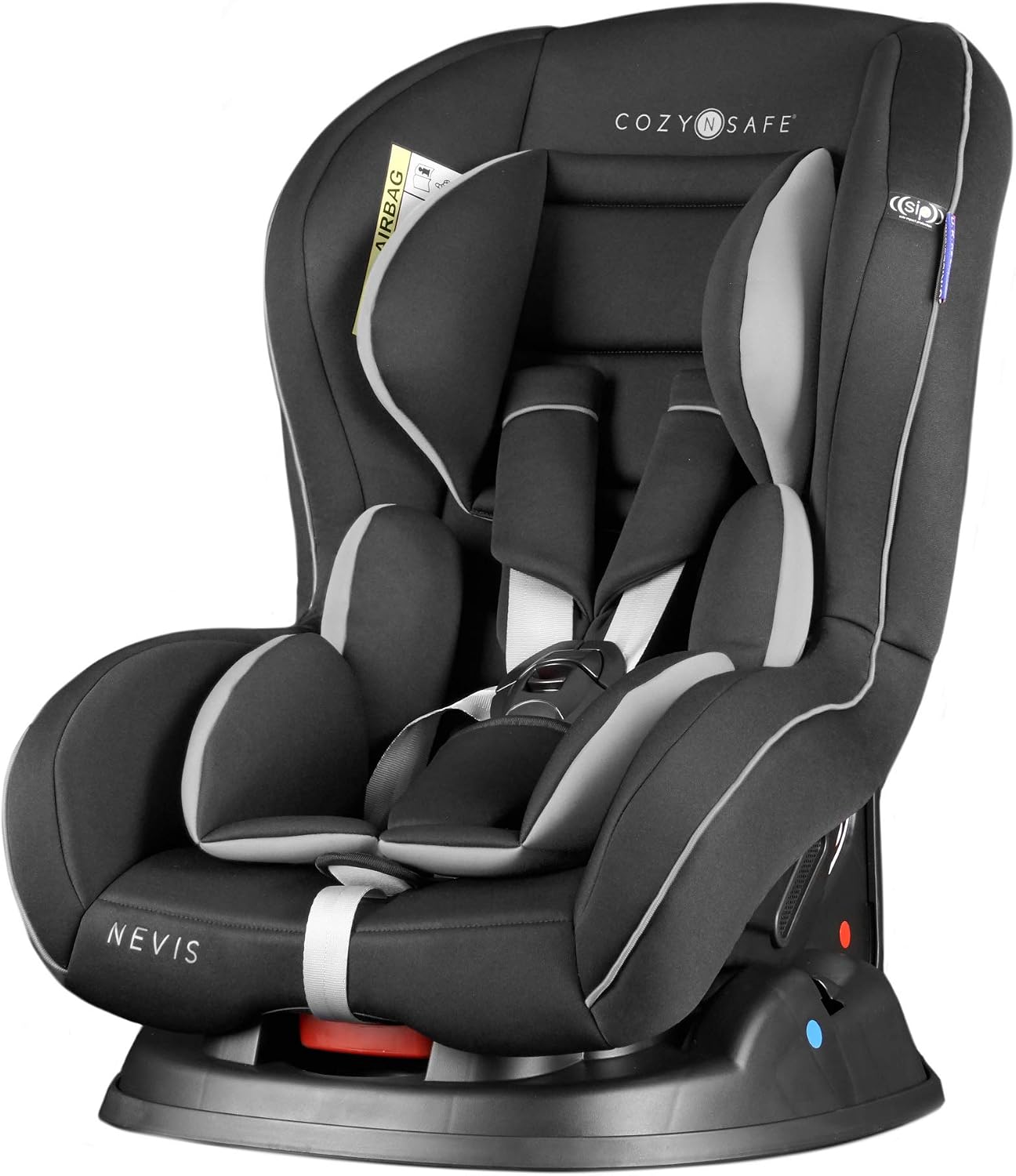 Cozy N Safe Nevis Group 0+1 Car Seat 0-18kg, Rear & Forward Facing, 5 Point Harness, Reclining Baby Toddler Car Seat