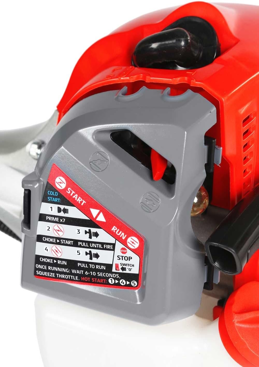 Mitox 26L Select Loop Handle Petrol Grass Trimmer/Brush Cutter, Red - Image 5