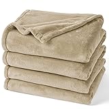 PHF Ultra Soft Fleece Blanket Queen Size, No Shed