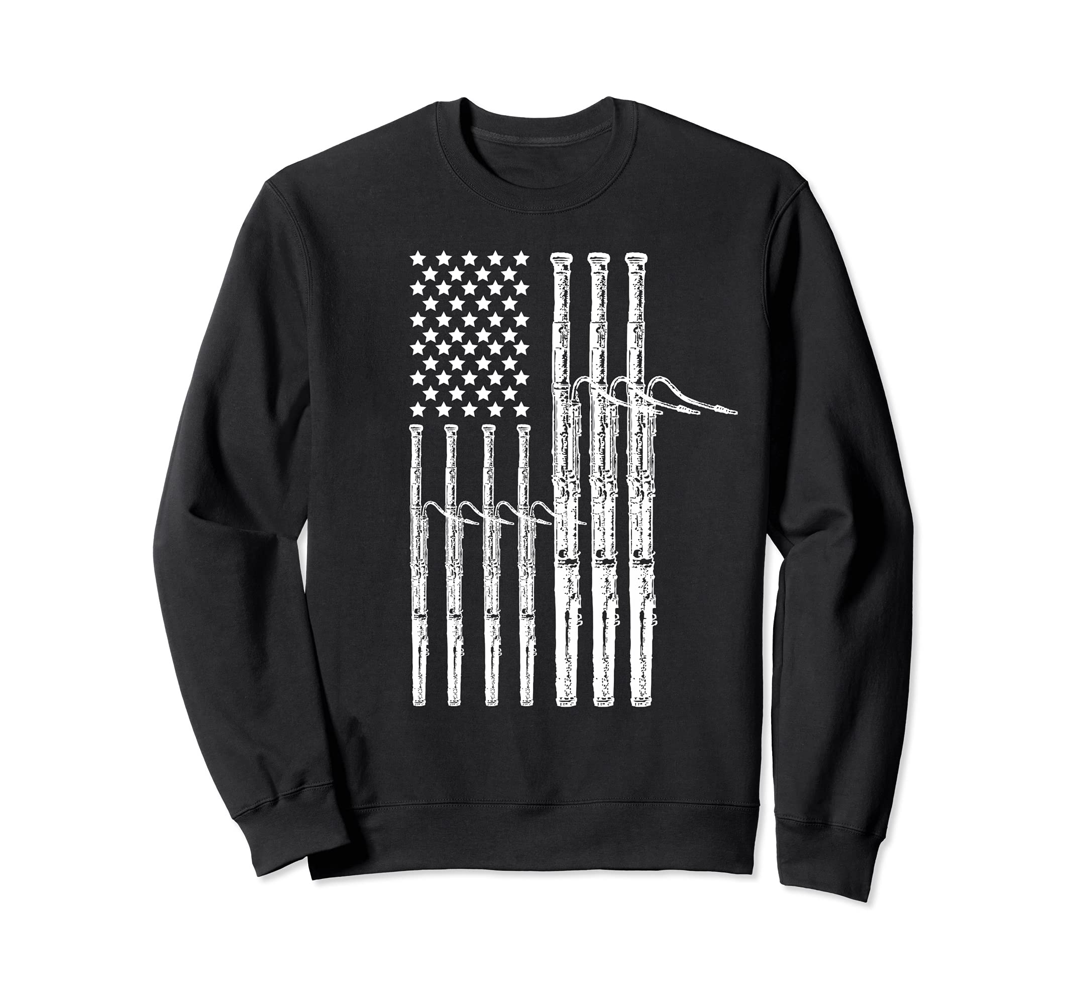 Bassoon Music 4th Of July Big Band Jazz Music USA Bassoon Sweatshirt