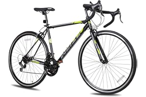 WEIZE Road Bike, 700C Wheel City Commuter Bicycle, 14 Speed Drop Bar, Racing Adult Bike with Caliper Brakes, High-Carbon Steel Hybrid Bikes, Urban Adult Bicycle for Men and Women