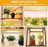 OFFCUP Grow Lights 4 Panels 540 LEDs Full Spectrum 5000K with Timer 3/9/12H view 7