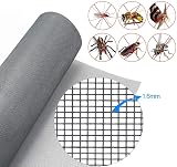 Biocare Insect Mesh Grey 1.2m Wide Sold by the Meter view 2