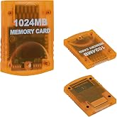 Tolesum 1024MB Card for Gamecube Memory Card Slot and Wii RVL-001, 8 Areas | 16344 Real Uncompressed Blocks in Eight 128MB Areas, 2043 Blocks Each, One Button Change, for Wii Memory Card Slot RVL-001