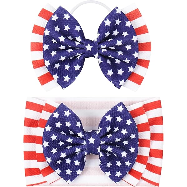 BBTDIN Baby Football Turban Headband Girl Football Bows Baby Football