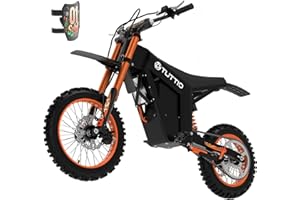 Tuttio Soleil01 Electric-Dirt-Bike for Teens Adults, 14"/12" Fat Tire 2000W Electric-Motorcycle with 48V 21AH Battery Ebike 37MPH Hydraulic Brakes Mountain Off-Road EBike Fit Age 13+