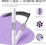 B&Q Lash Bond & Seal 10ml Waterproof 48-72h Black with Mascara Wand view 3