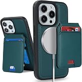 SailorTech iPhone 13 Pro Max Leather Case Wallet, Mag Safe Compatible, Green