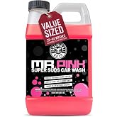 Chemical Guys, Mr. Pink Car Wash Soap, Foam Cannon &amp; Bucket Wash, 64 oz | Thick foaming suds lift dirt and grime, pressure washer soap, foam gun or bucket, gentle on wax and coatings, candy scent