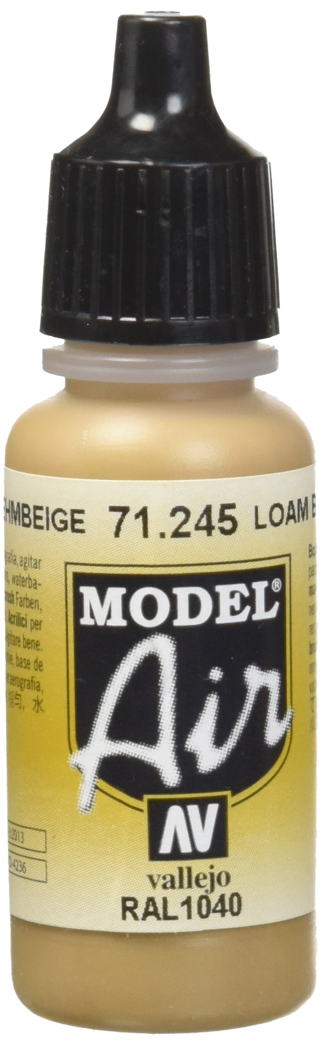 AV Vallejo Model Air 17ml -Loam Beige