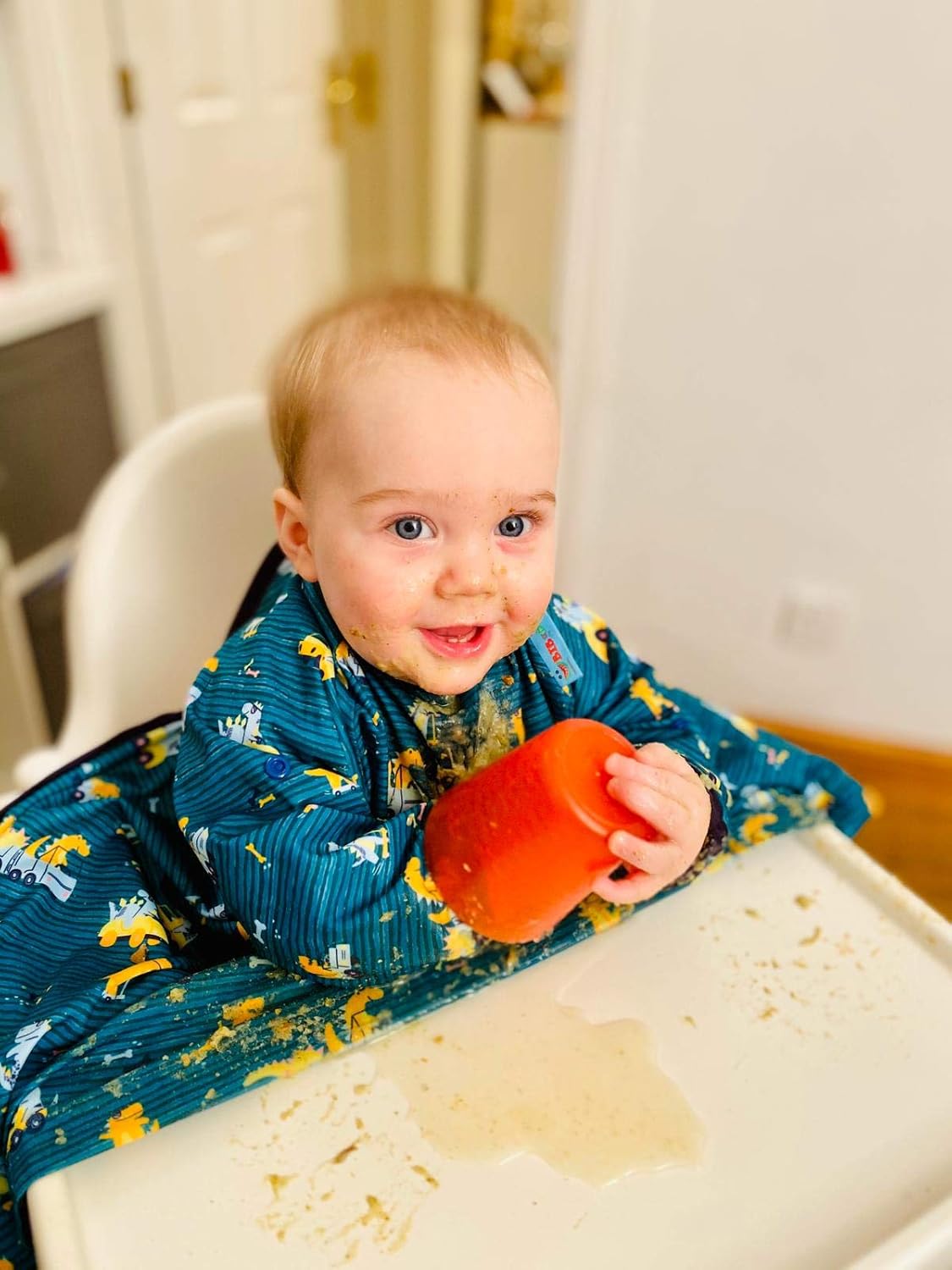 coverall weaning bibs