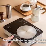 Gocoffun 13cm Heat Diffuser Plate for Moka Pot Stainless Steel 5 Inch view 4