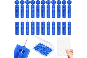 Lishae Acne Needle, 50 Pcs Disposable sterile Needles and 70 Dots Pimple Stickers for Acnes, Whitehead, Comedone Removal (122 Piece Set)