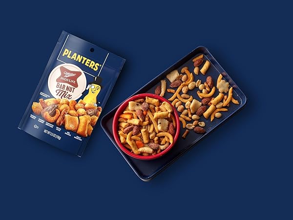 PLANTERS TRAIL MIX MILLER HIGH LIFE BAR NUT MIX, 5.5 OZ