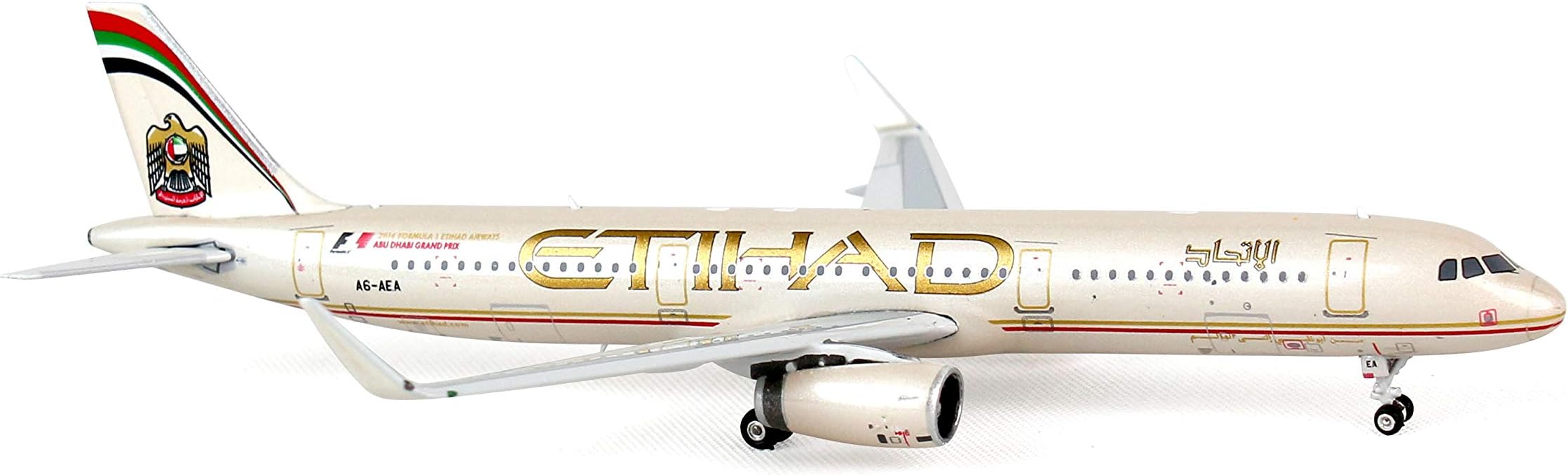 Daron Phoenix Etihad A321 1/400 W/Sharklets REG#A6-Aea