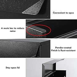 KYODOLED Wall-Mount Mailbox,Large Capacity Mail